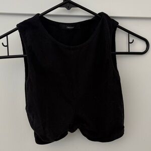 Forever 21 Black Crop Top.
